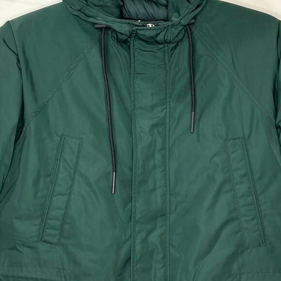 Everlane The ReNew Long Parka Coat Sacrab Green Men's Medium NWT Primaloft - Picture 10 of 16